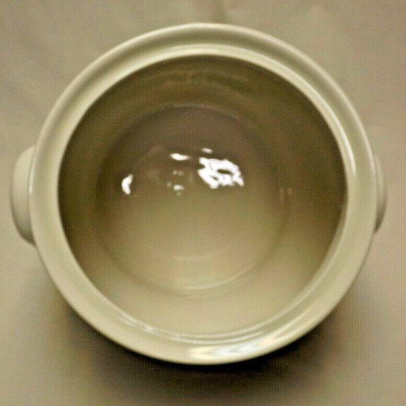 Longaberger Pottery Woven Traditions Heirloom Ivory Hostess Soup Tureen - Picture 11 of 12